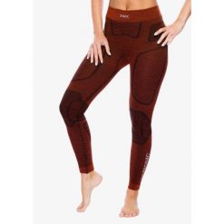 Leginsy termoaktywne damskie X-Bionic Symbio Merino Pants Brown. Brązowe bielizna termoaktywna damska XBIONIC, bez wzorów, bez ramiączek, trekkingowe. W wyprzedaży za 375.00 zł.