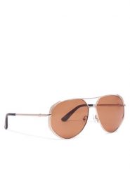 Guess Okulary przeciwsłoneczne GU00219 Złoty. Żółte okulary przeciwsłoneczne Guess, z aplikacjami, metalowe. Za 589.99 zł.