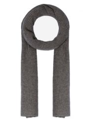 Perfect Cashmere Kaszmirowy szal "Louane" w kolorze antracytowym - 180 x 30 cm rozmiar: onesize. Czarne szaliki i kominy Perfect Cashmere, bez wzorów, z kaszmiru. Za 434.99 zł.