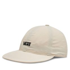 Czapka z daszkiem Vans. Brązowe czapki z daszkiem Vans, bez wzorów. Za 89.99 zł.
