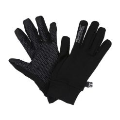 Regatta Grippy Gloves II, Rozmiar 9AB. Czarne rękawiczki Regatta, bez wzorów, sportowe. Za 156.00 zł.