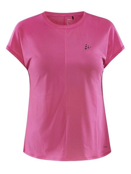 Craft Koszulka sportowa "Core Essence" w kolorze różowym rozmiar: XS. Różowe t-shirty sportowe Craft, xs, bez wzorów, bez ramiączek, outdoorowe. Za 65.69 zł.