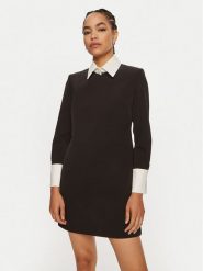 ACCESS FASHION Sukienka codzienna 44-3010-201 Czarny Regular Fit. Czarne sukienki ACCESS FASHION, na co dzień, bez wzorów, z syntetyku, bez kołnierzyka, bez ramiączek, proste. Za 369.99 zł.