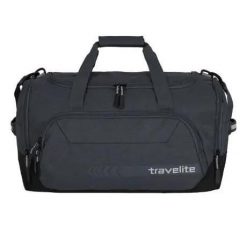 Torba podróżna travelite Kick Off M. Szare torby sportowe Travelite, bez wzorów, z materiału. Za 245.50 zł.