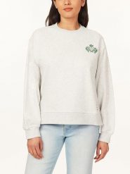 Scotch & Soda Bluza w kolorze jasnoszarym rozmiar: XL. Szare bluzy Scotch & Soda, xl, bez wzorów, z bawełny, bez kaptura. Za 202.98 zł.