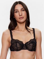 Simone Pérèle Biustonosz balkonetka Exotica 1B3330 Czarny. Czarne biustonosze Simone Pérèle, bez wzorów, z syntetyku. Za 239.99 zł.