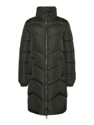 Vero Moda Płaszcz pikowany w kolorze ciemnozielonym rozmiar: M. Zielone płaszcze Vero Moda, m, bez wzorów, bez kaptura. Za 123.25 zł.