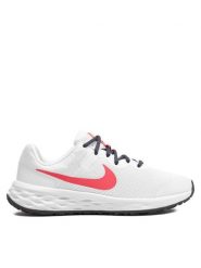 Nike Buty do biegania Revolution 6 Nn (Gs) DD1096 101 Biały. Białe buty do biegania Nike, bez wzorów, z materiału, bez zapięcia, do biegania. Za 189.99 zł.