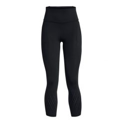 Damskie legginsy Under Armour Fly Fast Elite. Czarne legginsy Under Armour, bez wzorów, z dzianiny. Za 431.55 zł.