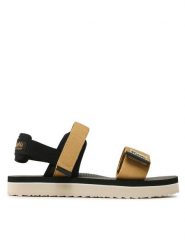 Columbia Sandały Via Sandal BL8473 Brązowy. Brązowe sandały Columbia, bez wzorów, z materiału, sportowe, bez obcasa, bez zapięcia. Za 219.99 zł.