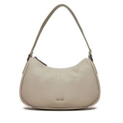Torebka Calvin Klein. Szare torebki klasyczne Calvin Klein, bez wzorów, klasyczne, bez dodatków. Za 279.99 zł.