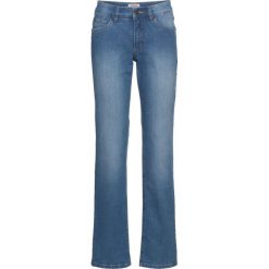 Dżinsy "authentik-stretch" WIDE bonprix niebieski. Jeansy marki bonprix. Za 79.99 zł.