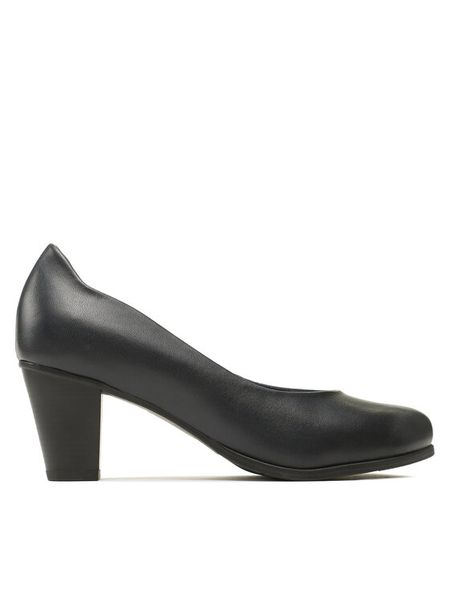 Lasocki Czółenka RST-0137-01 Granatowy. Niebieskie czółenka Lasocki, bez wzorów, ze skóry, bez obcasa, bez zapięcia. Za 179.99 zł.