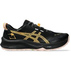 Buty do biegania damskie Asics Gel Trabuco 12 Gtx. Czarne buty do biegania ASICS, bez wzorów, z materiału, bez zapięcia, do biegania. Za 631.40 zł.