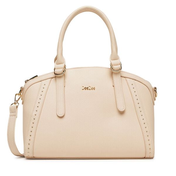 Torebka DeeZee. Brązowe torebki klasyczne DeeZee, bez wzorów, bez dodatków. Za 149.99 zł.