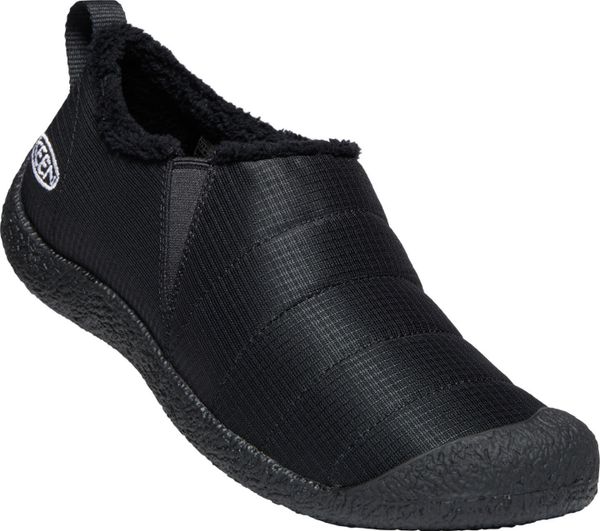 Buty turystyczne Howser II dla kobiet. Czarne buty trekkingowe Keen, bez wzorów, z materiału, bez zapięcia, trekkingowe. Za 408.00 zł.
