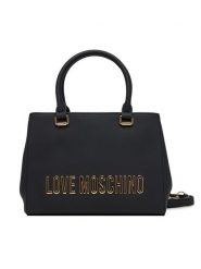 LOVE MOSCHINO Torebka JC4022PP1NKD0000 Czarny. Czarne torebki klasyczne Love Moschino, bez wzorów, ze skóry, bez dodatków. Za 759.99 zł.