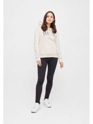Derbe Bluza w kolorze kremowym rozmiar: L. Brązowe bluzy Derbe, l, bez wzorów, z bawełny, bez ramiączek, z kapturem. Za 220.63 zł.
