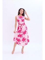 Marks & Spencer Sukienka w kolorze jasnoróżowo-różowym rozmiar: 47. Różowe sukienki Marks & Spencer, bez wzorów, z tkaniny, bez kołnierzyka, bez ramiączek, maxi. Za 96.37 zł.