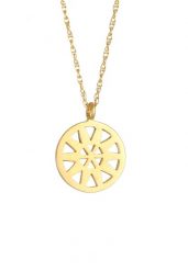 Elli Damski wisior z naszyjnikiem Geo Look in 925 Sterling Silver Naszyjniki 1 ct. Szare naszyjniki Elli, z materiału, srebrne. Za 293.99 zł.