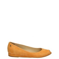 BALERINY Z ODKRYTYM NOSKIEM 46 CAMOSC ARANCI. Baleriny Venezia, bez wzorów, ze skóry, bez obcasa, bez zapięcia. Za 199.00 zł.
