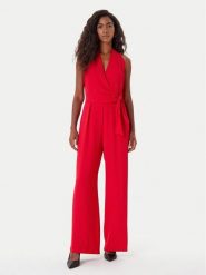 Rinascimento Kombinezon CFC0126186003 Czerwony Regular Fit. Czerwone sukienki Rinascimento, xs, bez wzorów, z syntetyku, bez kołnierzyka, bez ramiączek. Za 549.99 zł.