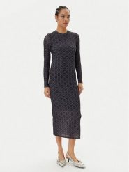 HUGO Sukienka codzienna Nastan 50542400 Czarny Slim Fit. Czarne sukienki Hugo, na co dzień, l, bez wzorów, z syntetyku, bez kołnierzyka, bez ramiączek, proste. Za 949.99 zł.