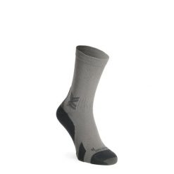 Skarpety do biegania X-Socks Run Discover Crew. Zielone skarpetki X-Socks, bez wzorów. Za 67.99 zł.
