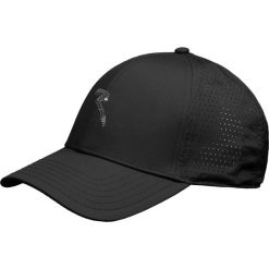 Czapka CHERVO WPAILLETTES. Czarne czapki z daszkiem Chervo, bez wzorów, z tkaniny, glamour. W wyprzedaży za 104.00 zł.