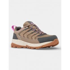 Buty Damskie Columbia Strata Trail Low WP. Brązowe buty trekkingowe Columbia, bez zapięcia. Za 339.00 zł.