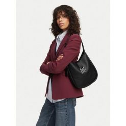 Torebka KARL LAGERFELD. Czarne torebki klasyczne KARL LAGERFELD, bez wzorów, klasyczne, bez dodatków. Za 1,299.00 zł.