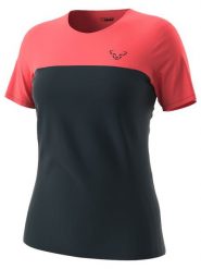 DYNAFIT Koszulka funkcyjna "TRAVERSE S-TECH" w kolorze czarno-pomarańczowym rozmiar: M/L. Czarne t-shirty sportowe Dynafit, l, bez wzorów, z materiału, bez ramiączek, outdoorowe. Za 145.26 zł.
