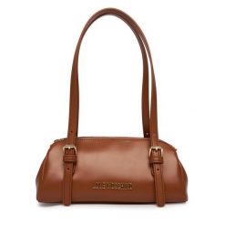 Torebka LOVE MOSCHINO. Brązowe torebki klasyczne Love Moschino, bez wzorów, klasyczne, bez dodatków. Za 729.99 zł.