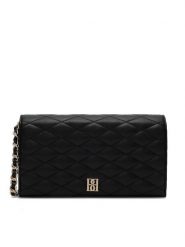 Badura Torebka TYL02310-01 Czarny. Czarne kopertówki Badura, bez wzorów, ze skóry, wizytowe, bez dodatków. Za 159.99 zł.
