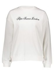Pepe Jeans Bluza w kolorze białym rozmiar: XL. Białe bluzy Pepe Jeans, xl, bez wzorów, z jeansu, bez kaptura. Za 167.67 zł.