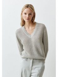 More & More Sweter w kolorze szarym rozmiar: 36. Szare swetry More & More, bez wzorów, bez ramiączek. Za 127.35 zł.