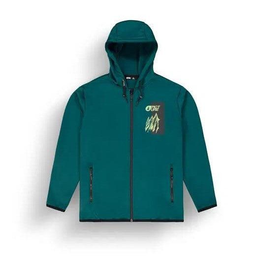Bluza z kapturem Park Zip Tech A Deeo Water. Niebieskie bluzy z kapturem Picture, l, bez wzorów, z tkaniny, z kapturem, na fitness i siłownię. Za 571.05 zł.