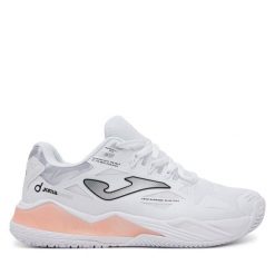 Buty do tenisa Joma. Białe buty treningowe Joma, bez wzorów, bez zapięcia, tenisowe. Za 369.99 zł.