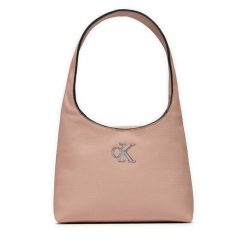 Torebka Calvin Klein Jeans. Czerwone torebki klasyczne Calvin Klein Jeans, bez wzorów, z jeansu, klasyczne, bez dodatków. Za 289.99 zł.