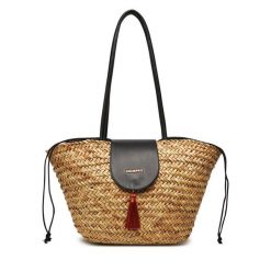 Torebka Gioseppo. Brązowe shopper bag Gioseppo, bez wzorów, bez dodatków. Za 259.99 zł.