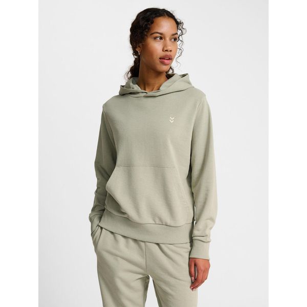 Damska bluza dresowa Hummel Pulse. Szare bluzy Hummel, na zimę, bez wzorów, z dresówki, bez ramiączek, bez kaptura. Za 203.50 zł.