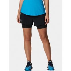 Spodenki sportowe damskie Columbia W Endless Trail 2n1. Czarne szorty sportowe Columbia, bez wzorów, do biegania. Za 299.00 zł.