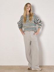 Apricot Sweter w kolorze morsko-beżowym rozmiar: XL. Brązowe swetry Apricot, xl, bez wzorów, z wełny, bez ramiączek. Za 158.47 zł.