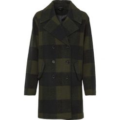 Krótki płaszcz. Czarne płaszcze bonprix, bez wzorów, bez kaptura. Za 249.99 zł.