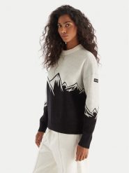 Roxy Sweter Cozy Sound ERJSW03657 Czarny Regular Fit. Czarne swetry Roxy, l, bez wzorów, z bawełny, bez ramiączek. Za 459.99 zł.