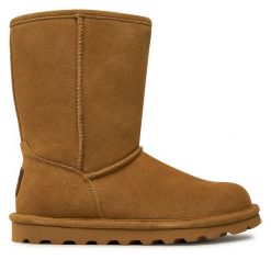 Śniegowce Bearpaw. Brązowe śniegowce Bearpaw, bez wzorów, bez zapięcia. Za 469.99 zł.