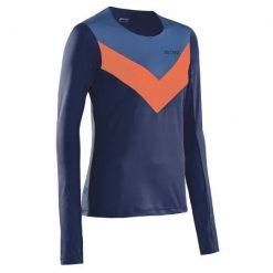 Koszulka sportowa z długim rękawem CEP Chevron damska. Brązowe t-shirty sportowe CEP, xs, bez wzorów, bez ramiączek, do biegania. Za 219.00 zł.