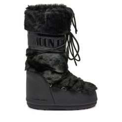 Śniegowce Moon Boot. Czarne śniegowce Moon Boot, bez wzorów, bez zapięcia. Za 1,219.00 zł.