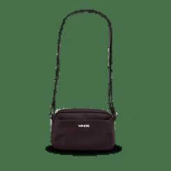Torebka sportowa WINGS ROSELLA mała damska saszetka na ramię BLACK. Czarne nerki i saszetki Wings, bez wzorów, z materiału, eleganckie, małe, bez dodatków. Za 109.90 zł.