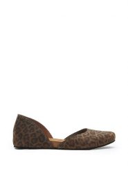 Comfortfusse Skórzane baleriny w kolorze czarno-brązowym rozmiar: 41. Brązowe baleriny Comfortfüße, bez wzorów, z nubiku, z okrągłym noskiem, bez obcasa, bez zapięcia. Za 209.33 zł.